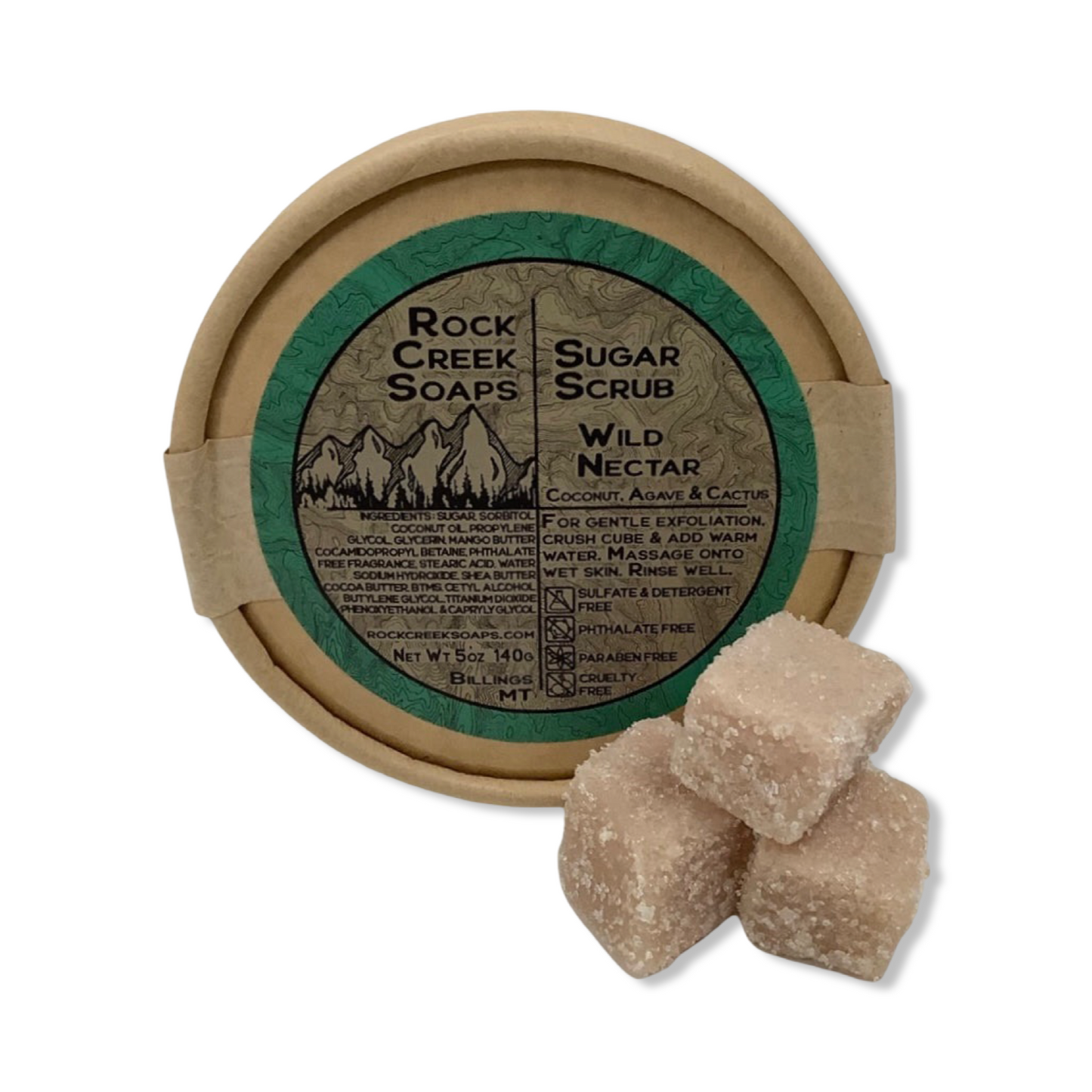 Sugar Scrub Cubes - Rock Creek Soaps