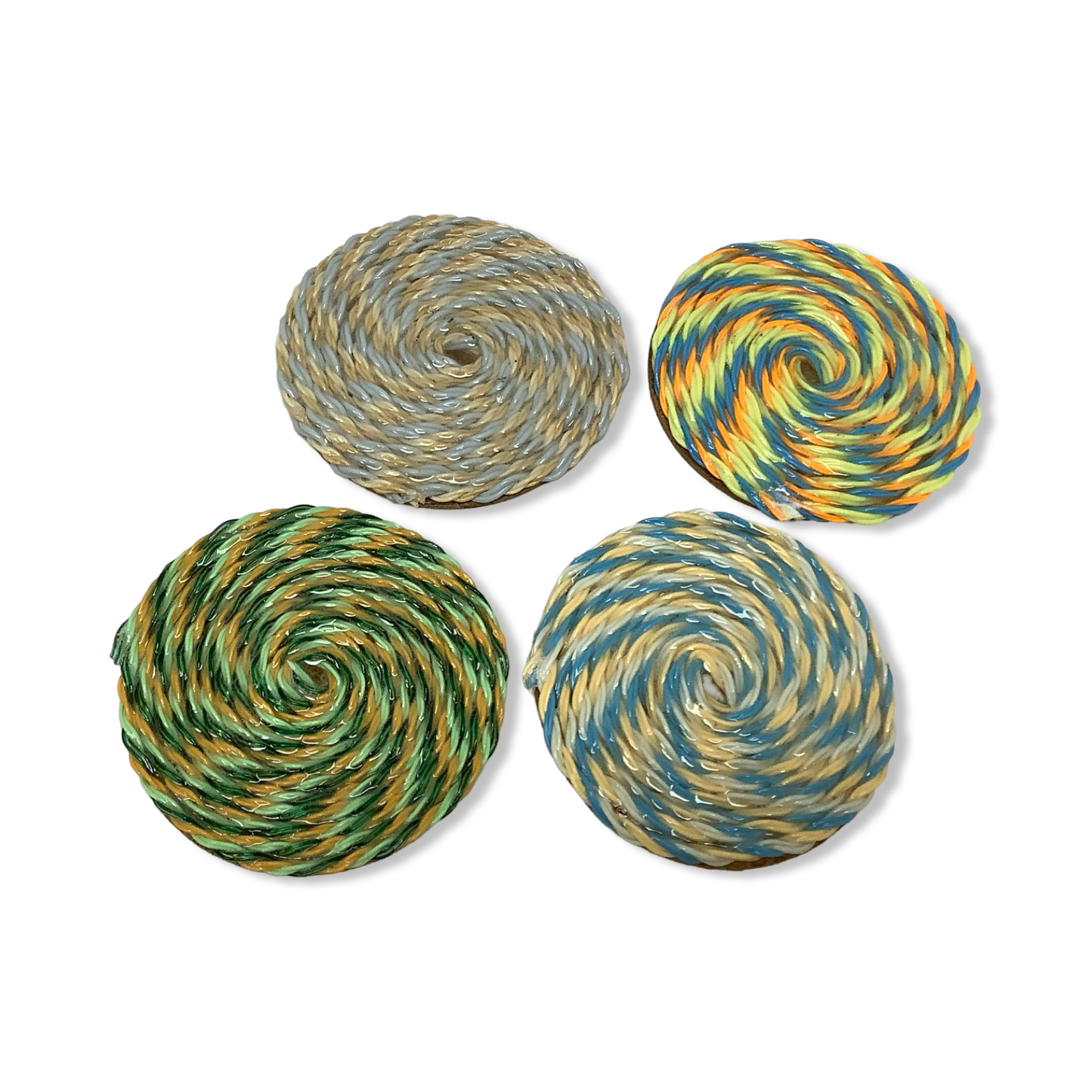 Recycled Fly Line Coasters - Flyvines