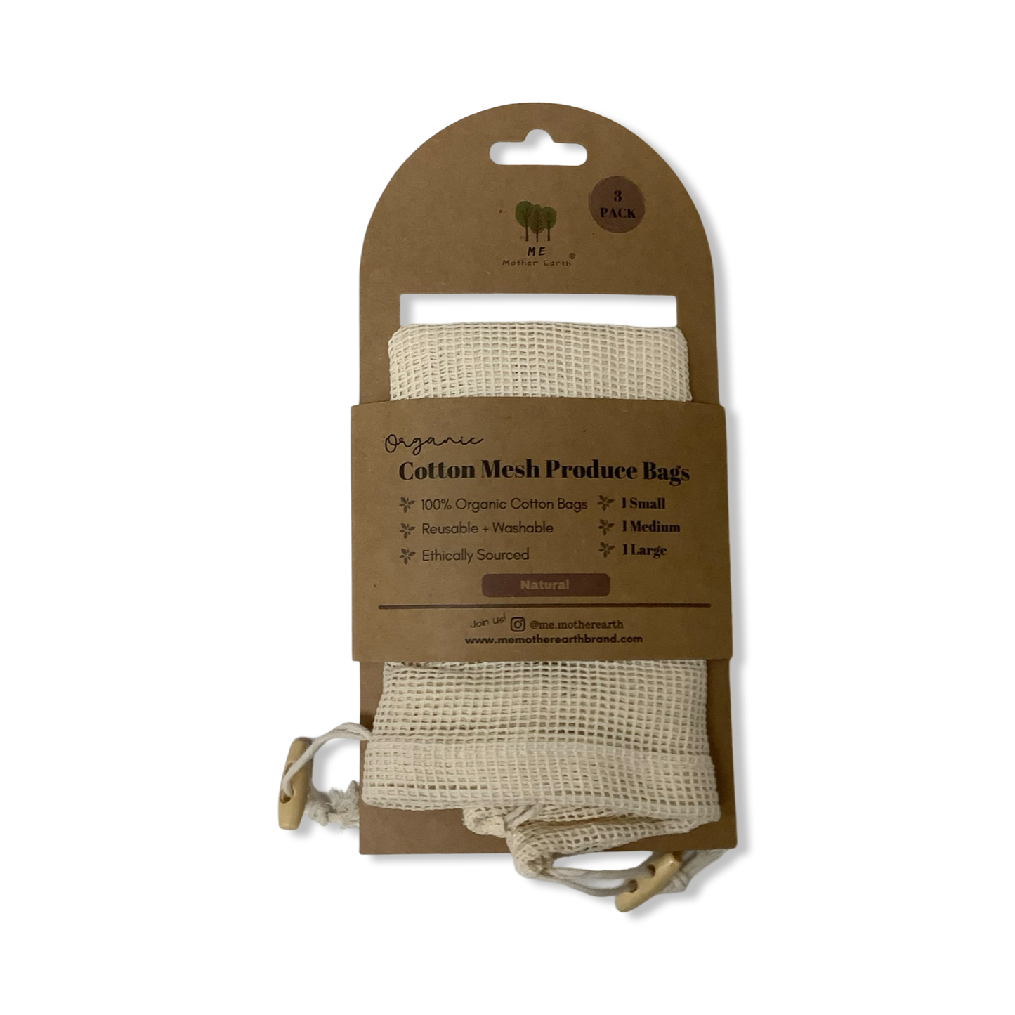 Cotton Mesh Produce Bags - ME Mother Earth