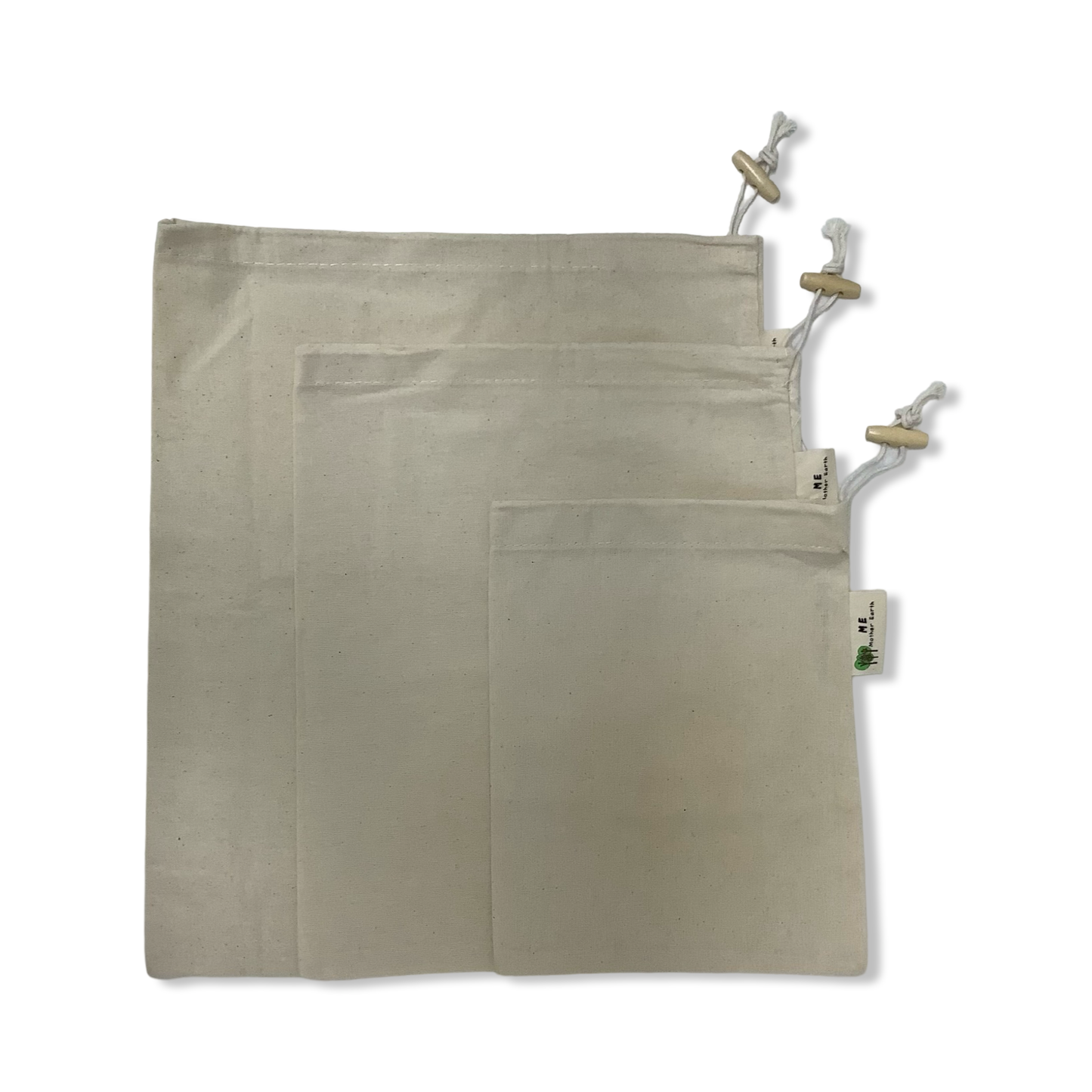 Cotton Muslin Bulk Bags - ME Mother Earth