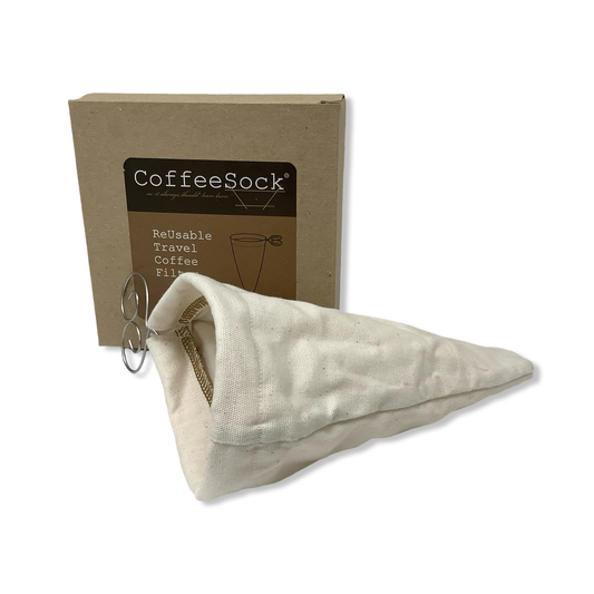 Reusable Travel Coffee Filter - Coffee Sock