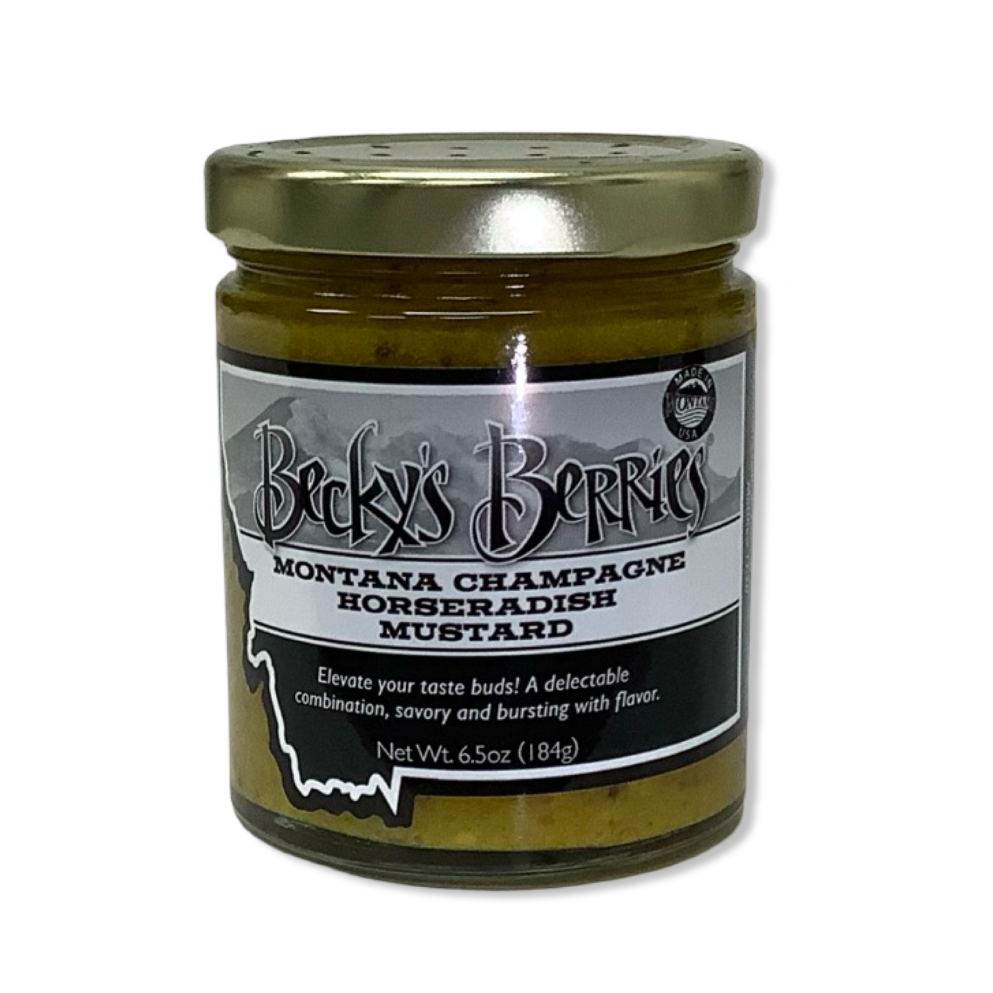 Montana Champagne Mustard - Becky's Berries