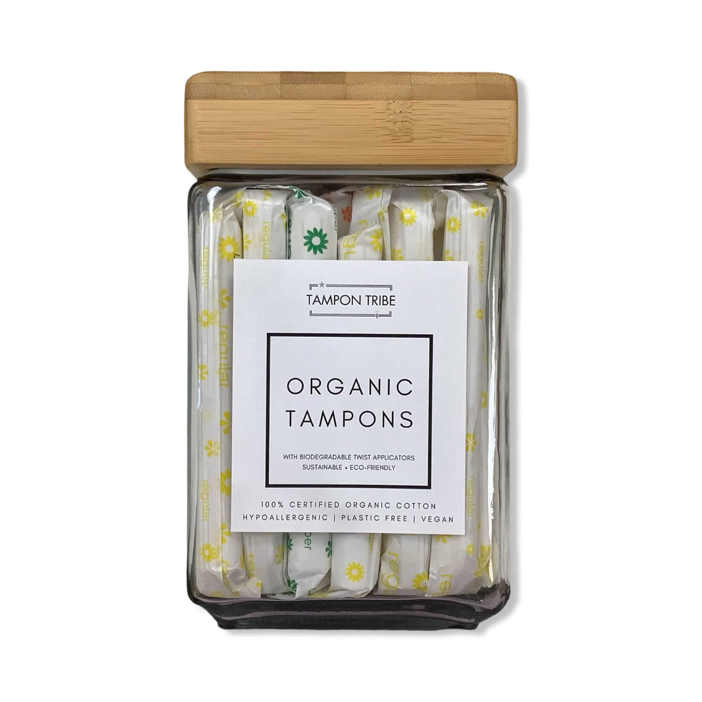 Organic Tampon - Spa Jar - Tampon Tribe