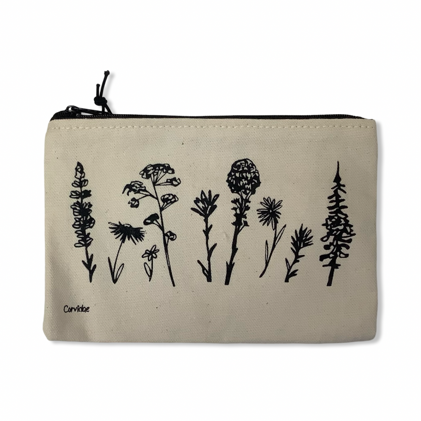 Zipper Pouch - Corvidae