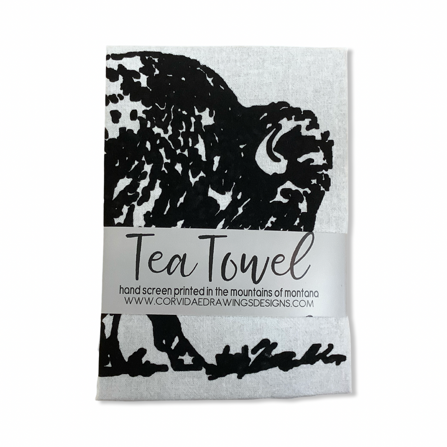 Original Tea Towel - Corvidae