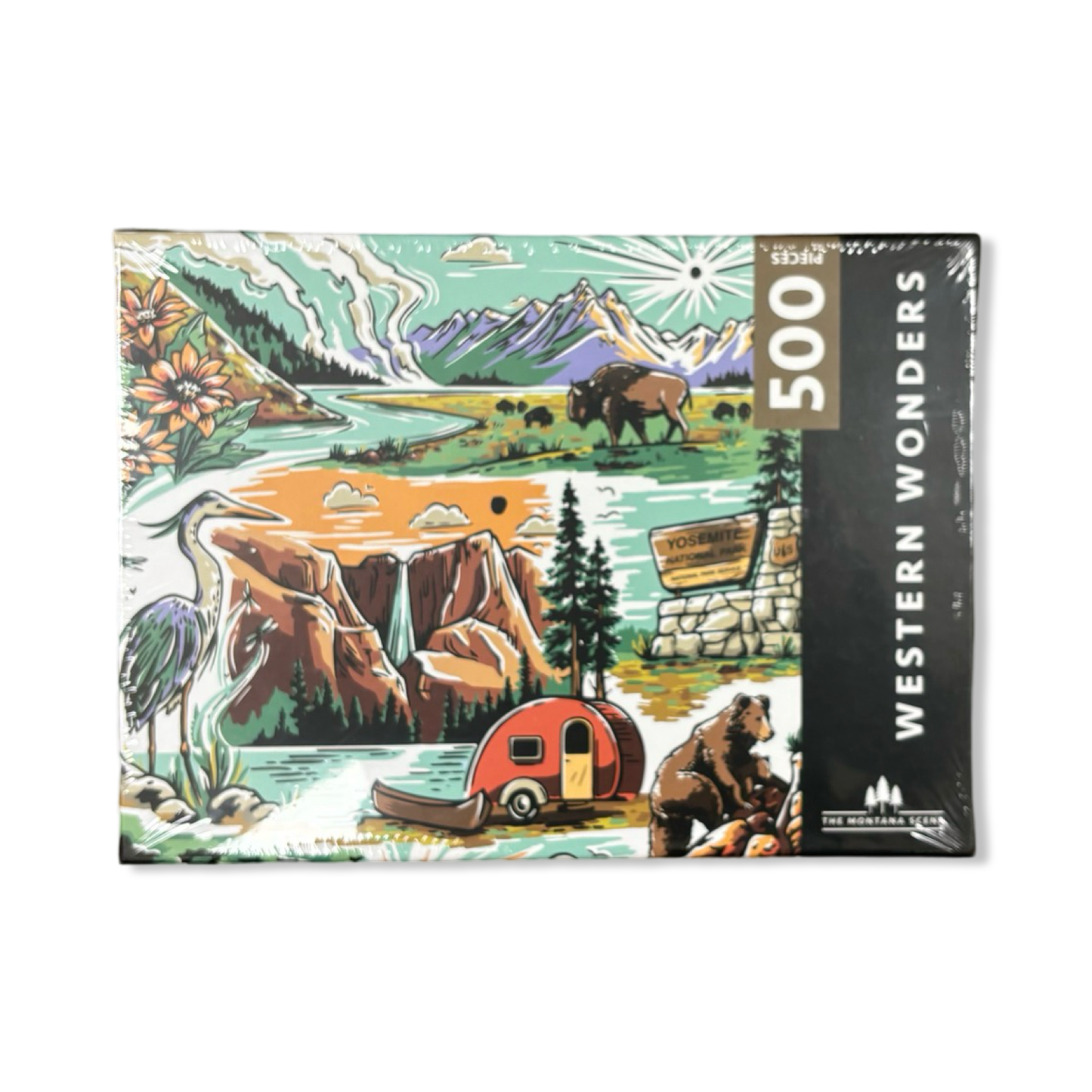 500 Piece Puzzle - The Montana Scene