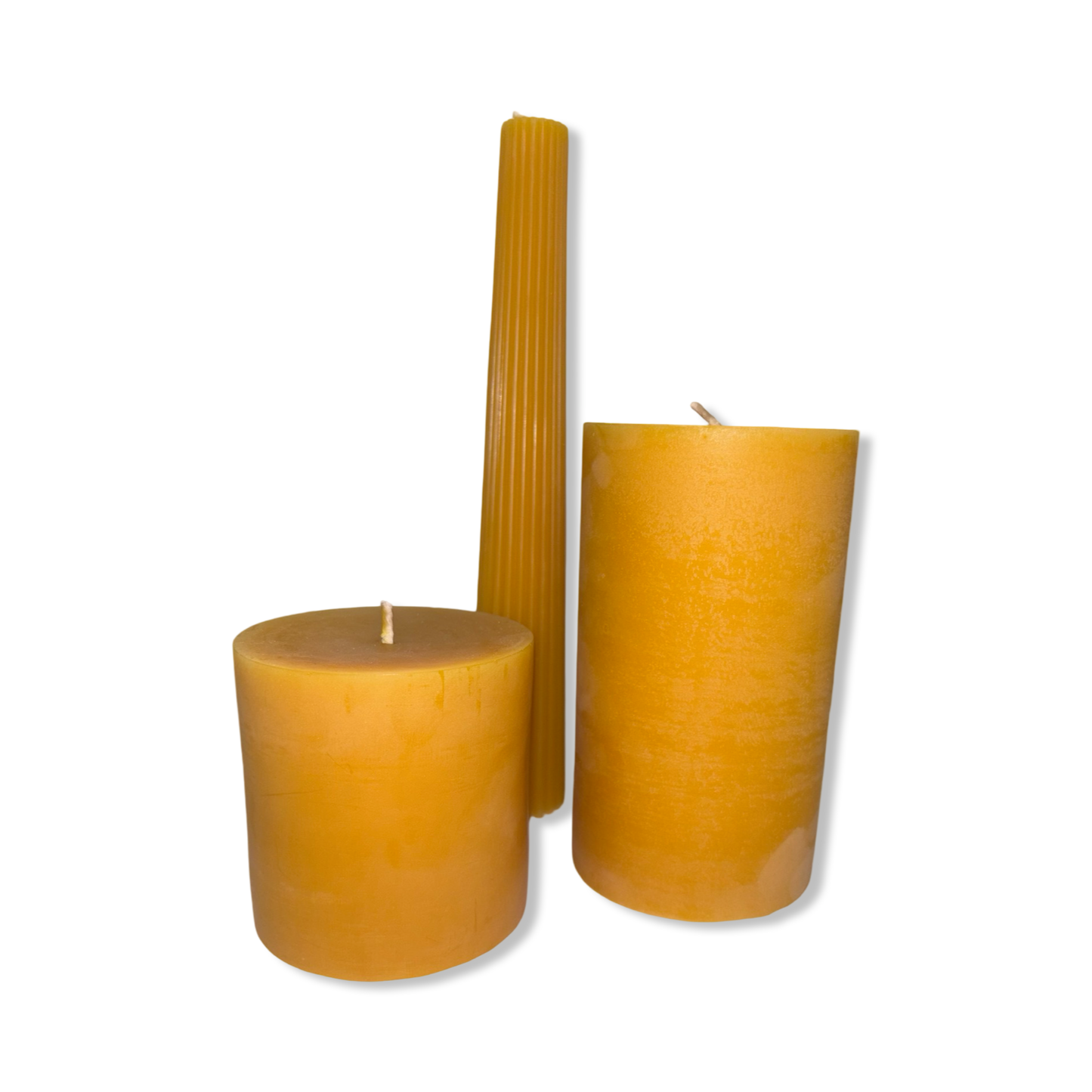 Beeswax Candles - Waxing Moon