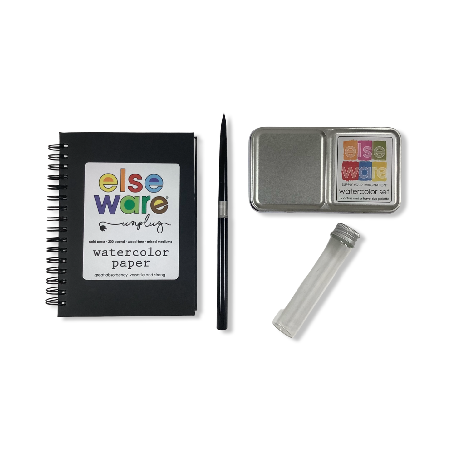 Watercolors To Go Kit - Elseware Unplug