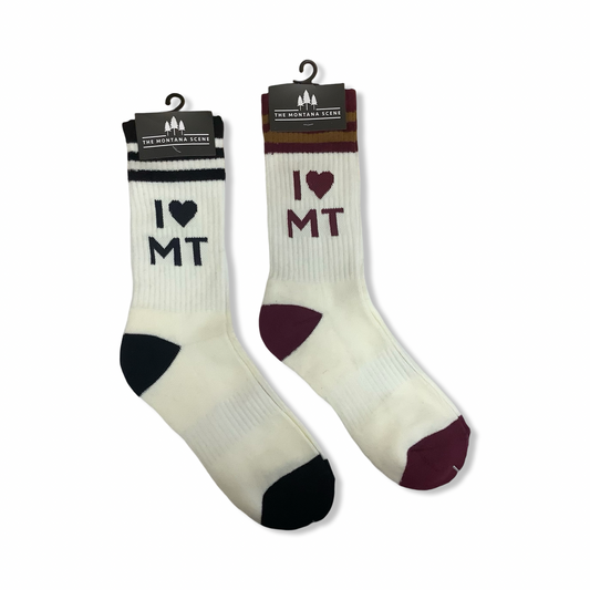 I Heart MT Socks - The Montana Scene