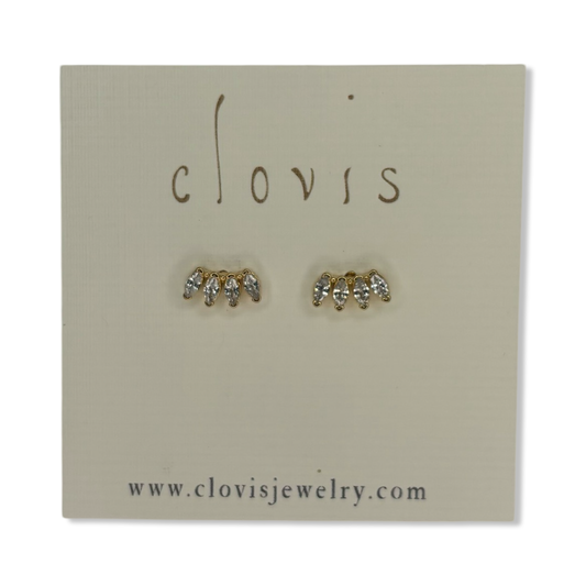 CZ Studs - Clovis Jewelry