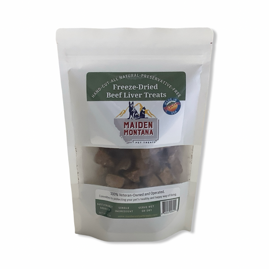 Dog Beef Liver Treats - Maiden In Montana