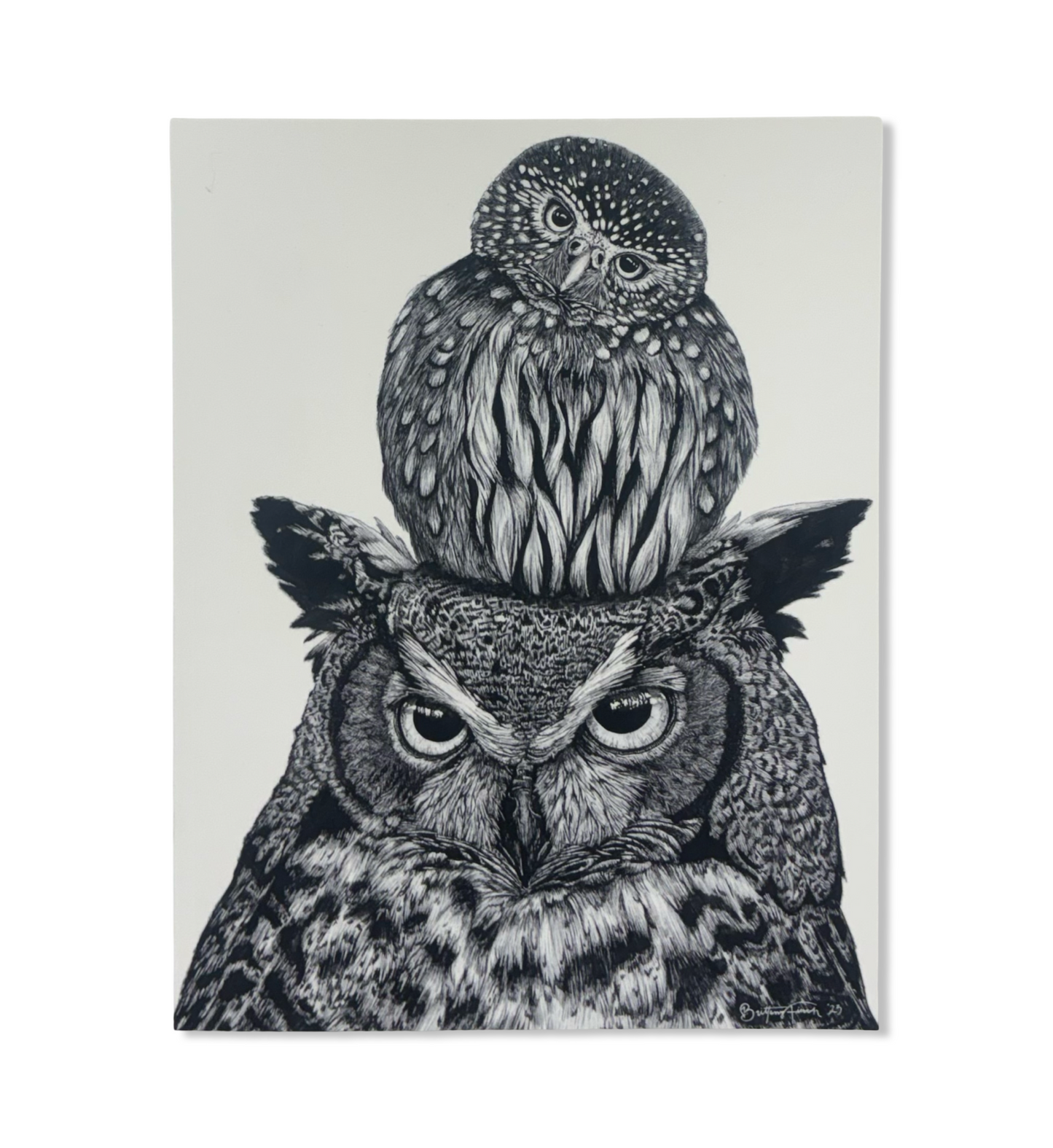 Large Layflat Notebook - Brittany Finch Art