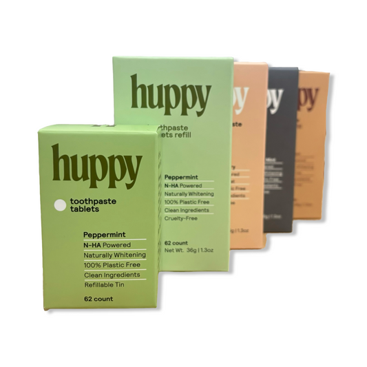 Packaged Toothpaste Tabs - Huppy
