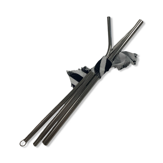 Stainless Steel Straw Set - 8.5" - Marley's Monsters