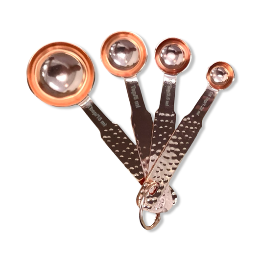 Shiny Measuring Spoons - Butte Copper Company