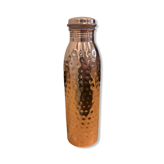 Hammered Copper Bottle -  Butte Copper Company
