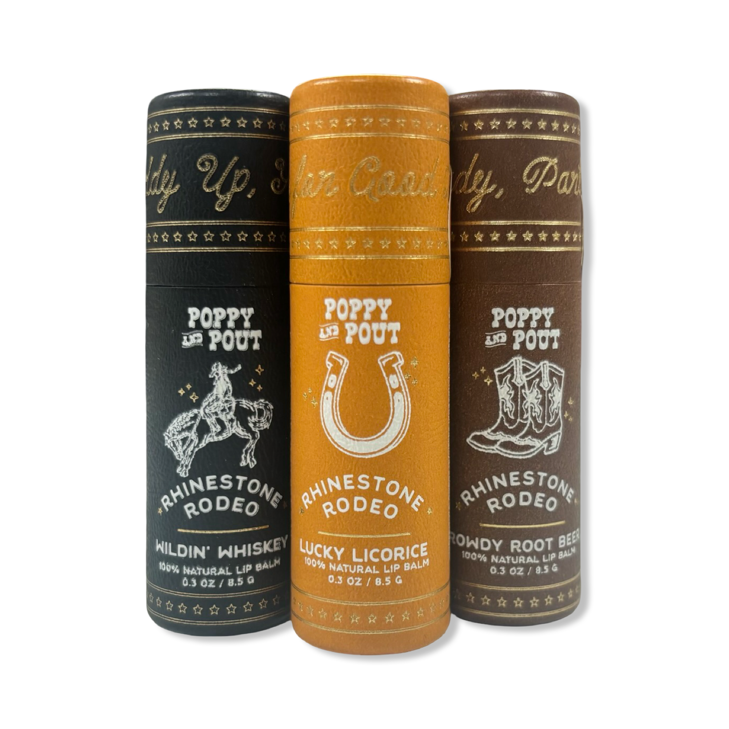 Lip Balm Trio - Poppy & Pout