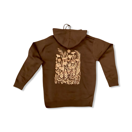 Wild Field Brown Hoodie - The Montana Scene