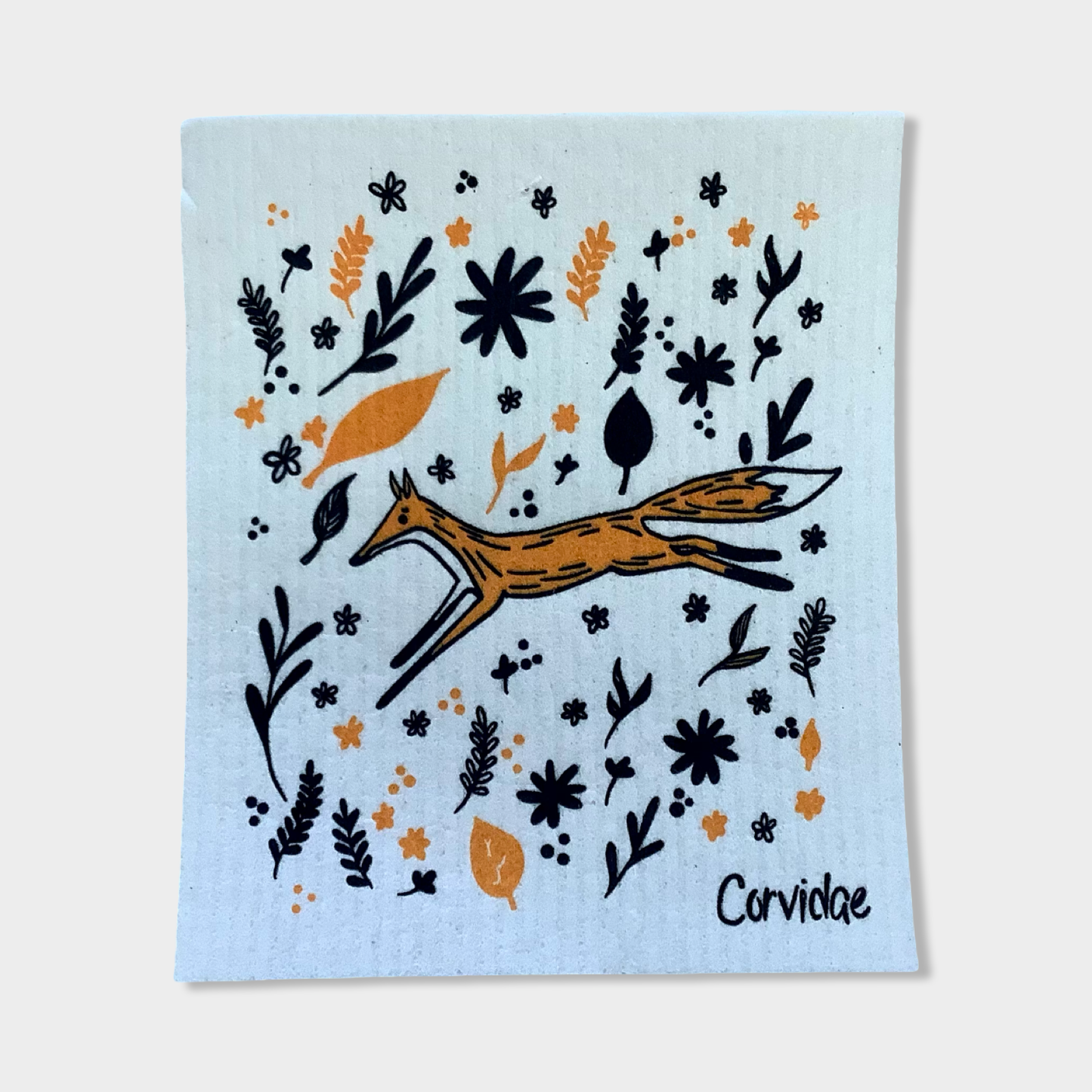 Swedish Dishcloth - Corvidae