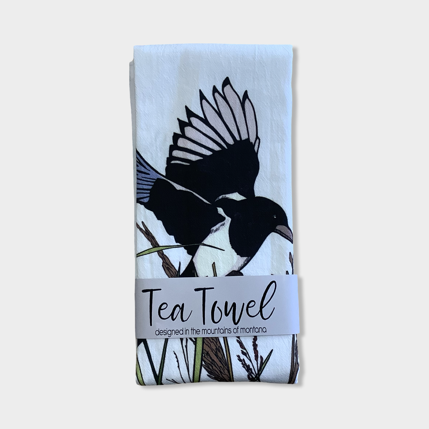 Original Tea Towel - Corvidae