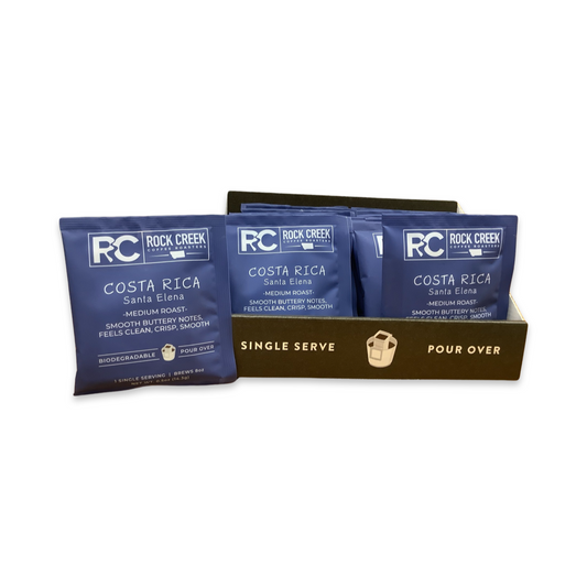 Pour Over Coffee Packets - Rock Creek Coffee Roasters