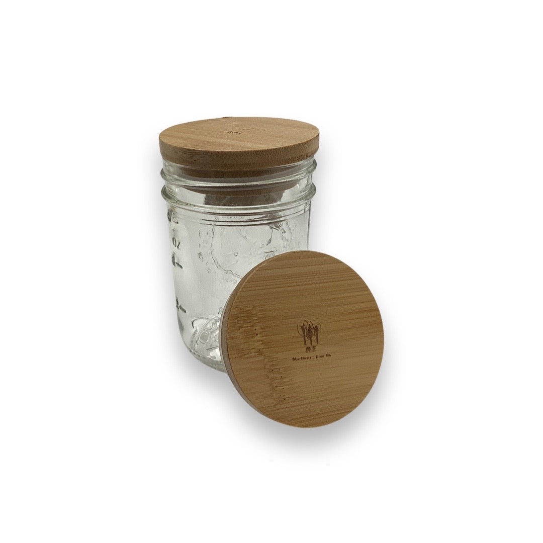 Bamboo Mason Jar Topper - ME Mother Earth