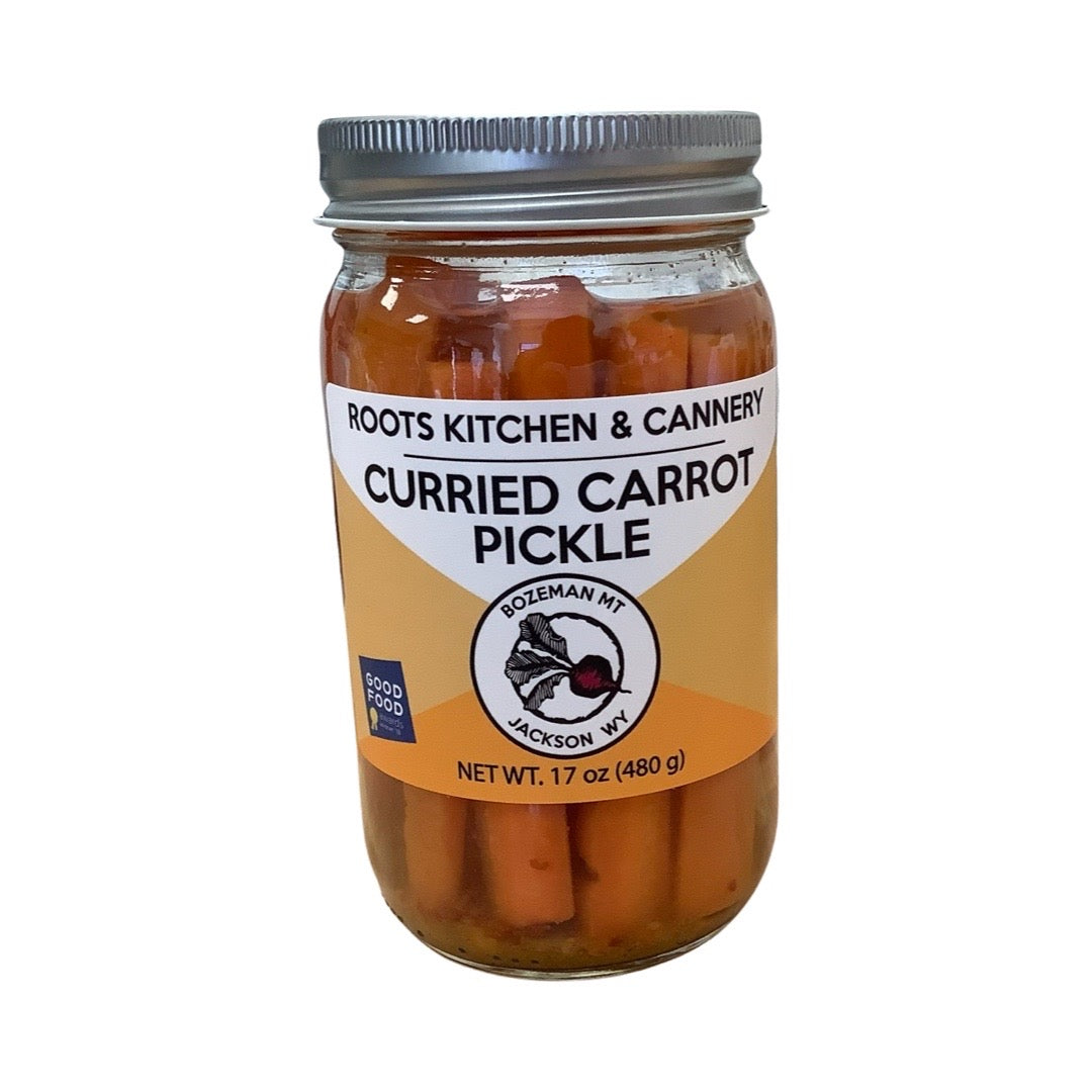 Curried Carrot Pickles - Roots Kitchen & Cannery