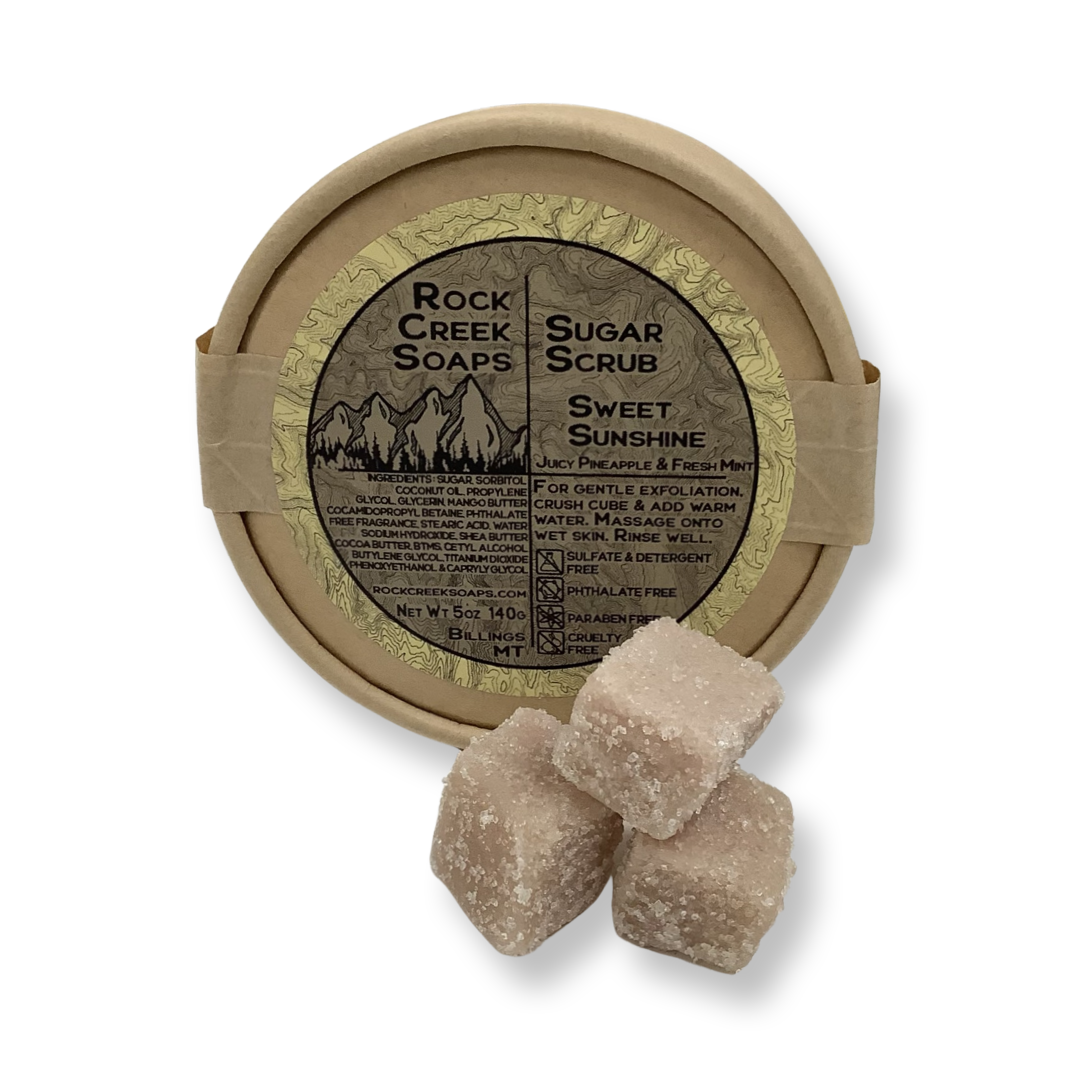 Sugar Scrub Cubes - Rock Creek Soaps