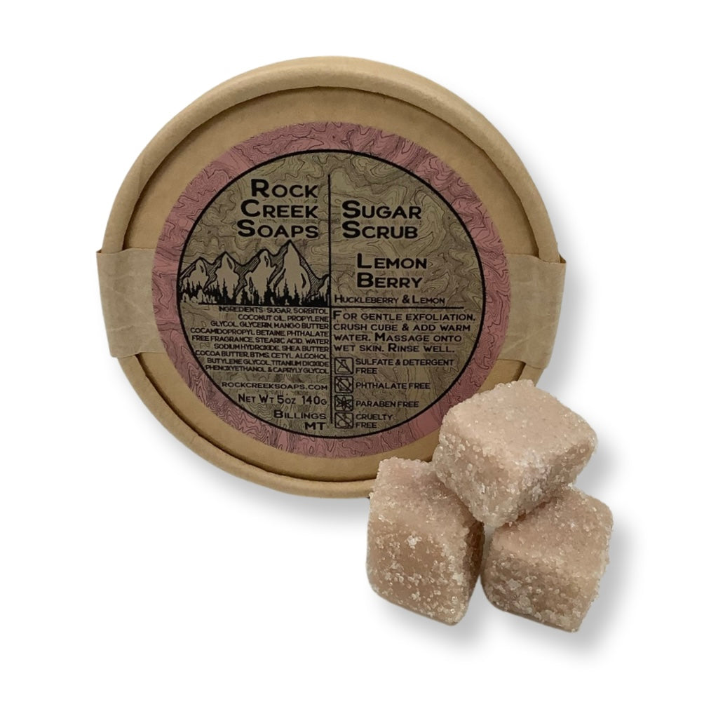 Sugar Scrub Cubes - Rock Creek Soaps